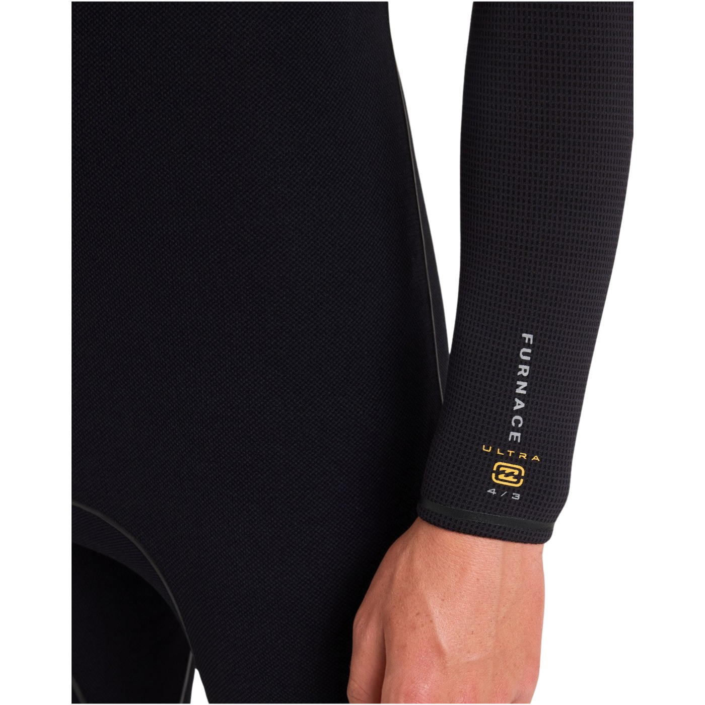 2026 Billabong Mens Furnace Ultra Gullwing 6/5mm Hooded Wetsuit ABYW200126 - Black
